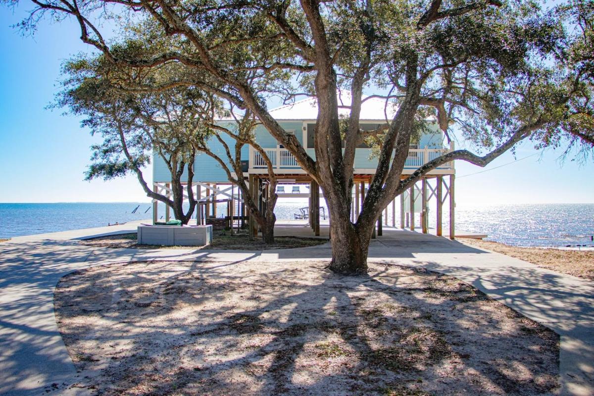 Private Waterfront Beach House With Fire-Pit Ocean Springs Bagian luar foto